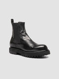 EVENTUAL DD 103 - Black Leather Chelsea Boots