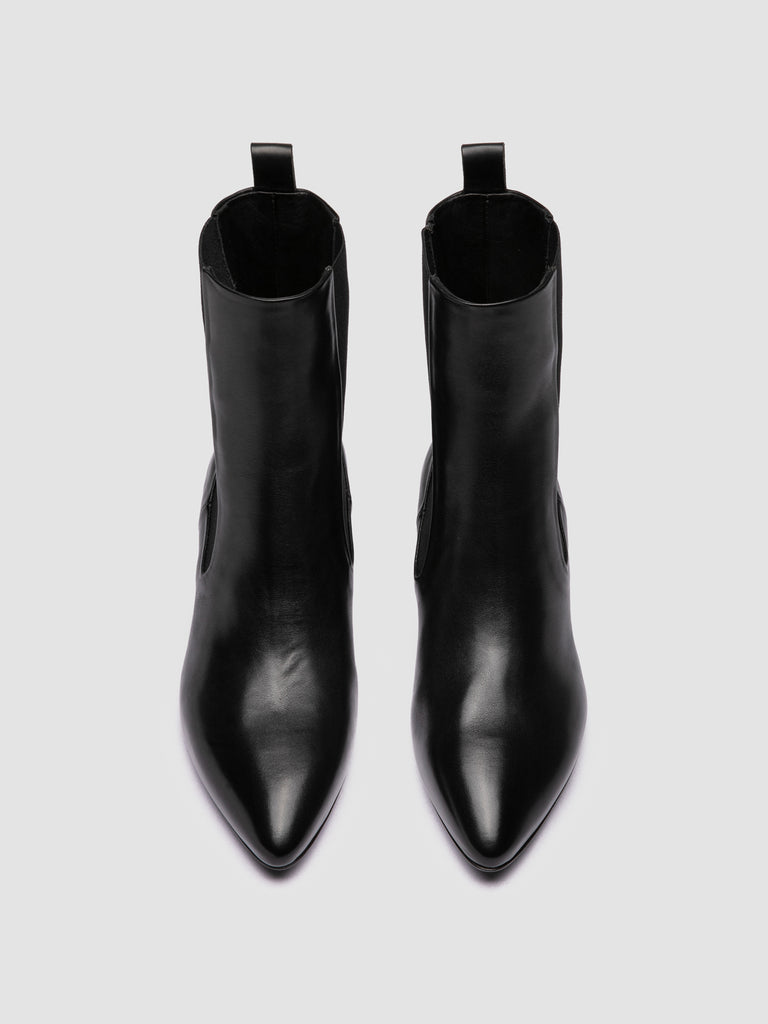 FEBE 003 - Black Leather Chelsea Boots