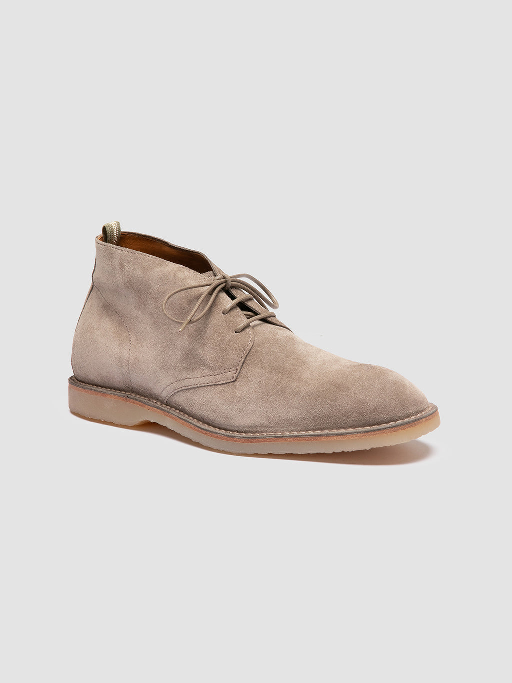 FLEXUS 005 - Stivali Chukka in Pelle Scamosciata Grigia