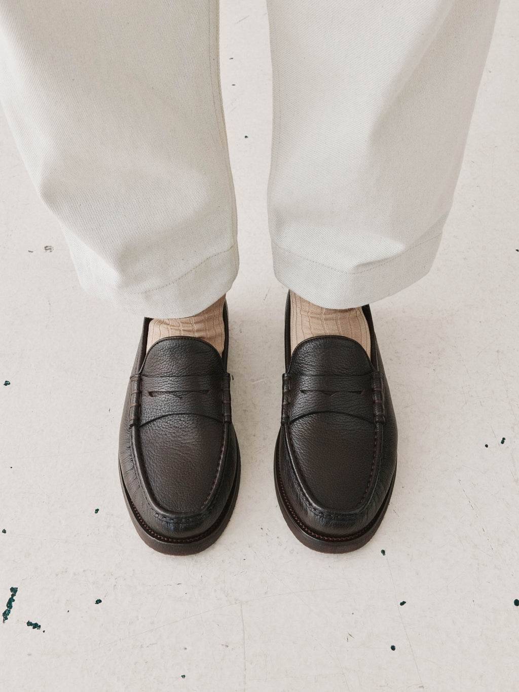 BALFRON FLEXI 001 - Mocassini Penny in Pelle Marrone