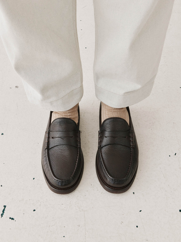 BALFRON FLEXI 001 - Mocassini Penny in Pelle Marrone