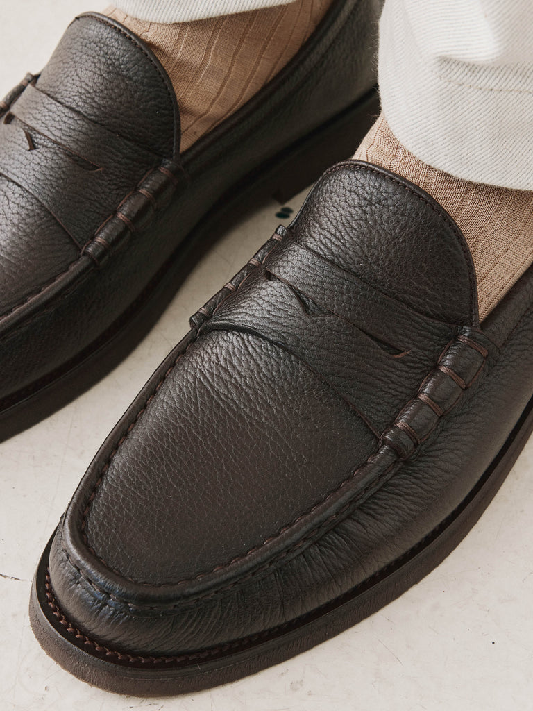 BALFRON FLEXI 001 - Mocassini Penny in Pelle Marrone