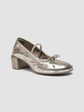 FLORE 001 - Metallic Leather Ballerina Shoes Women Officine Creative - 3