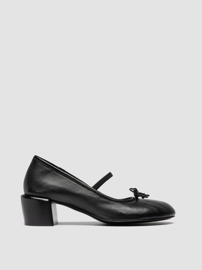FLORE 009 - Mary Jane in Pelle Nera