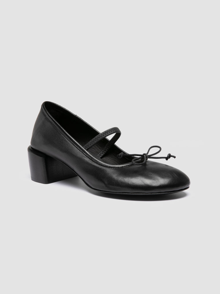 FLORE 009 - Mary Jane in Pelle Nera