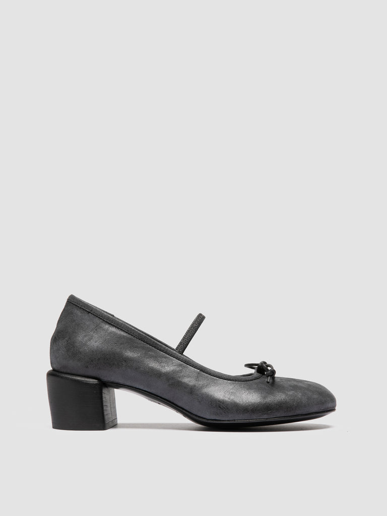 FLORE 009 - Mary Jane in Pelle Nera