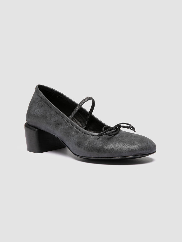 FLORE 009 - Mary Jane in Pelle Nera