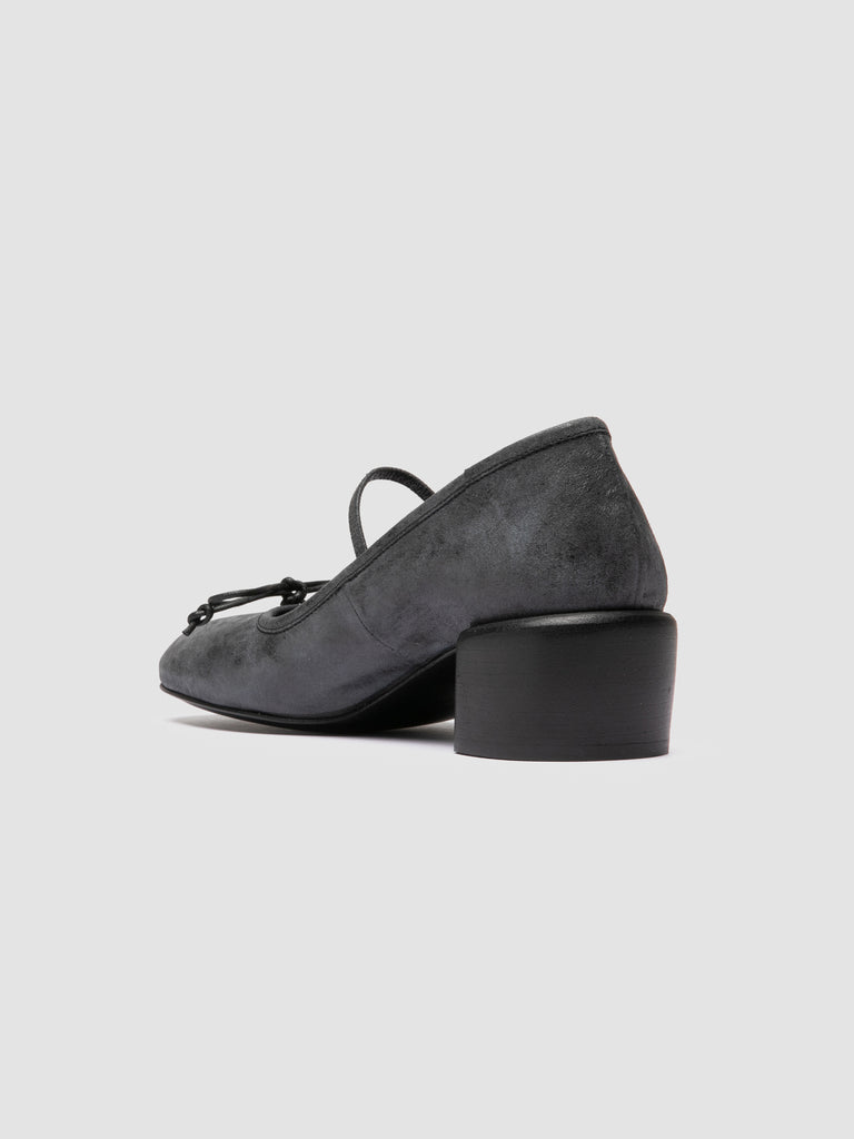 FLORE 009 - Mary Jane in Pelle Nera