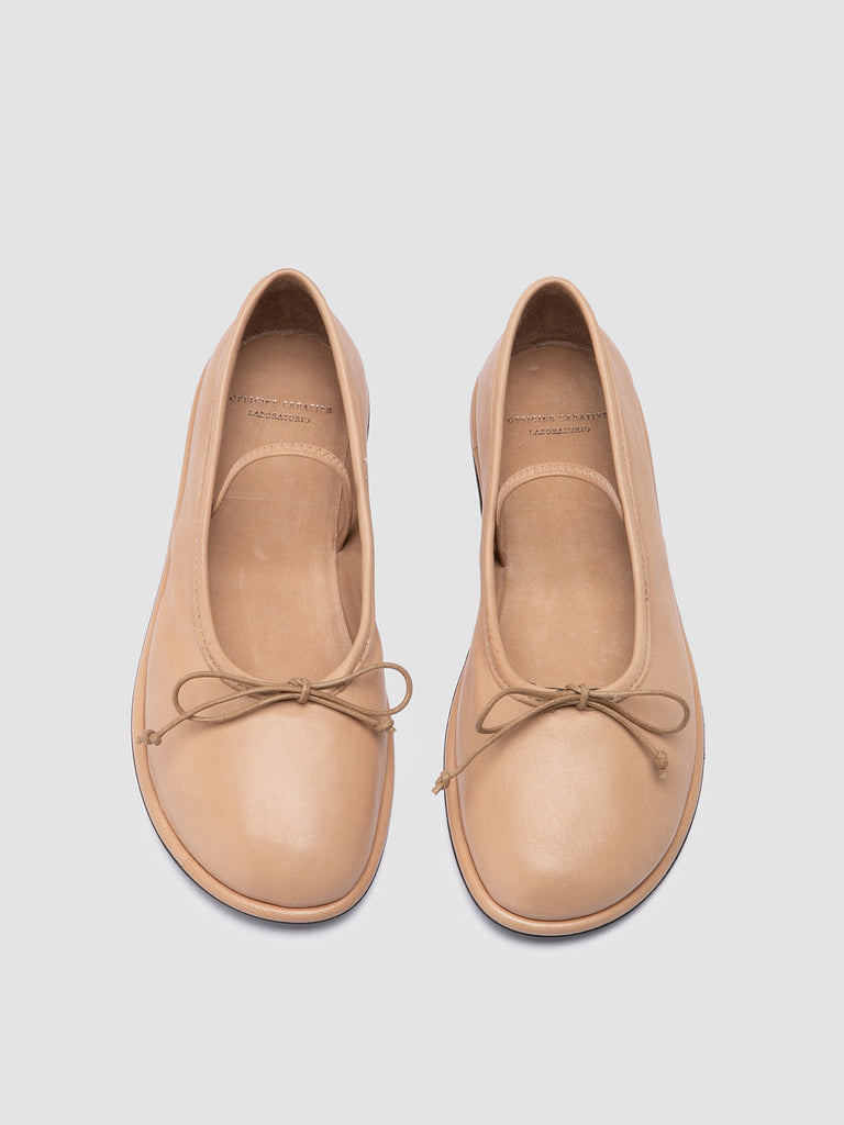 FONTAYNE 001 - Ballerine in Pelle Marrone