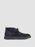FRAME 002 - Blue Suede Chukka Boots - thumb image 1,side view