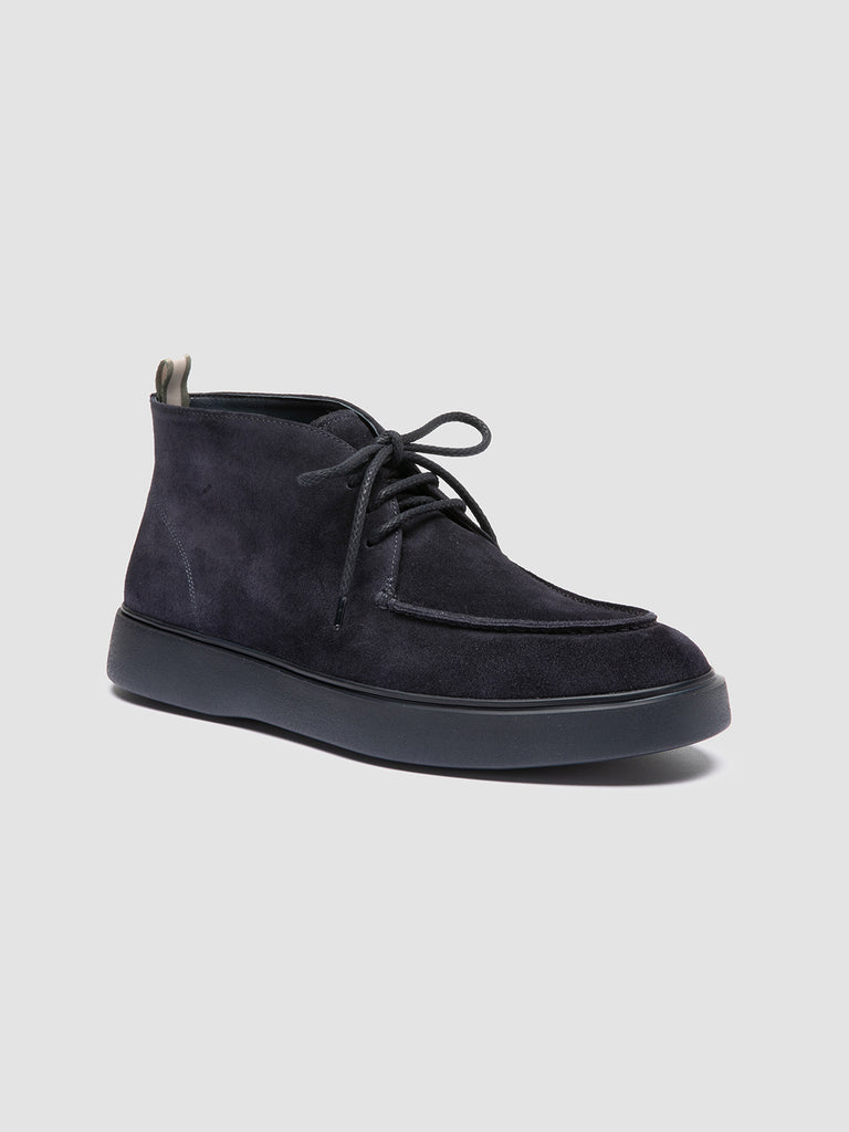 FRAME 002 - Stivali Chukka in Pelle Scamosciata Blu