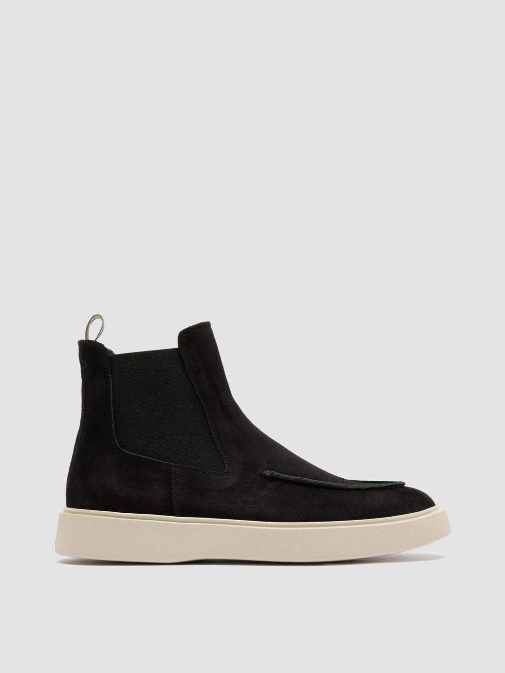 FRAME 003 - Black Suede Chelsea Boots Men Officine Creative - 1