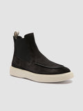 FRAME 003 - Black Suede Chelsea Boots Men Officine Creative - 3