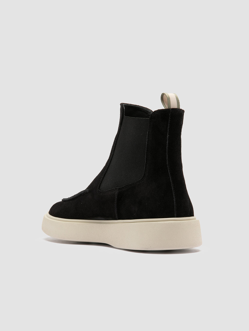 FRAME 003 - Black Suede Chelsea Boots Men Officine Creative - 4