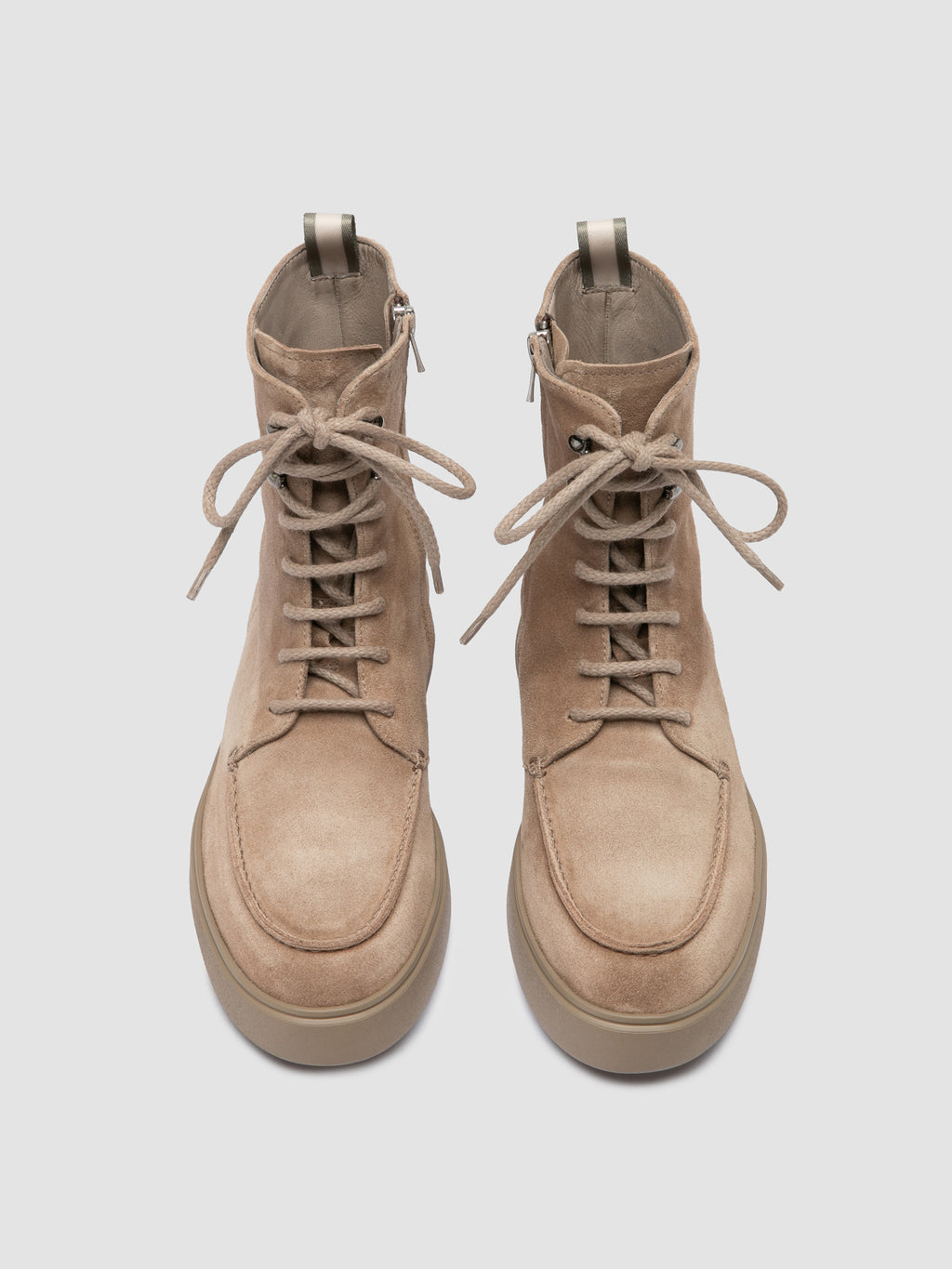 FRAME 108 - Taupe Suede Boots