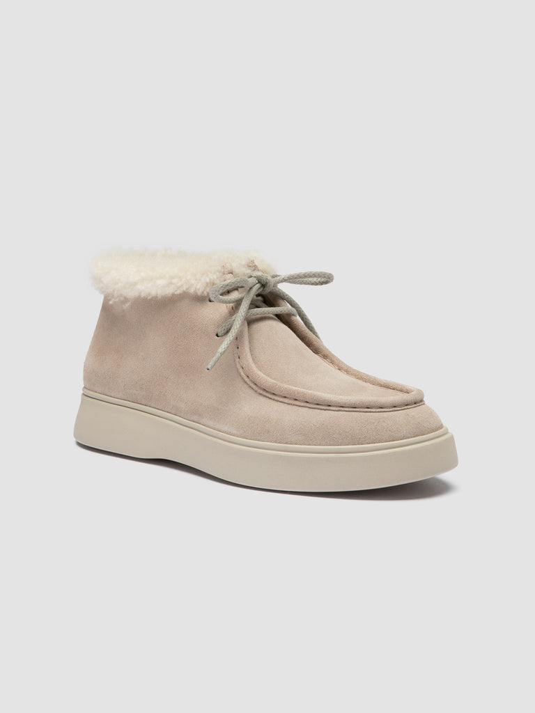 FRAME 110 - Stivali Chukka in Pelle Scamosciata Beige