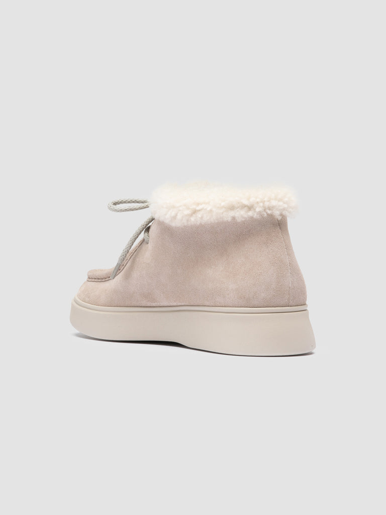 FRAME 110 - Stivali Chukka in Pelle Scamosciata Beige