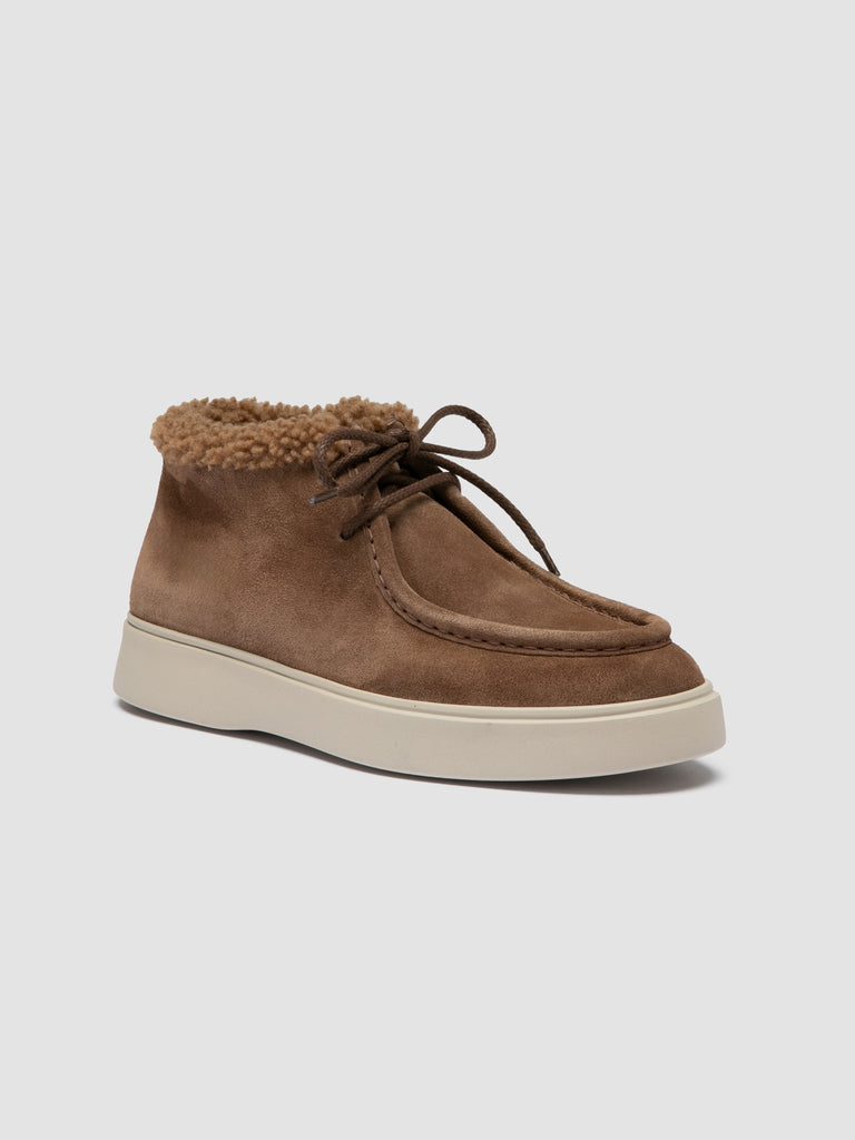 FRAME 110 - Stivali Chukka in Pelle Scamosciata Beige