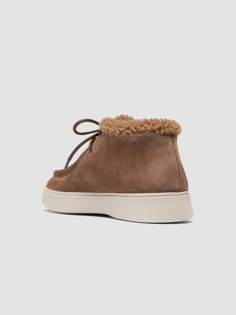FRAME 110 - Stivali Chukka in Pelle Scamosciata Beige