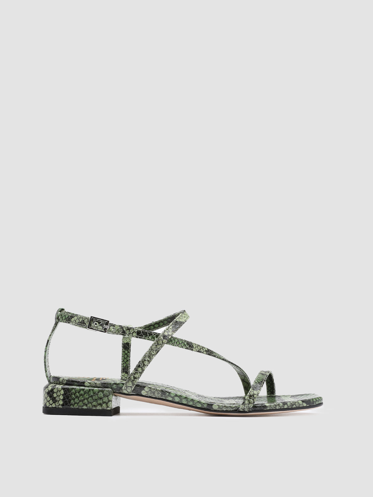 Officine Creative GILLIAN 004 Sandali in Pelle Verde