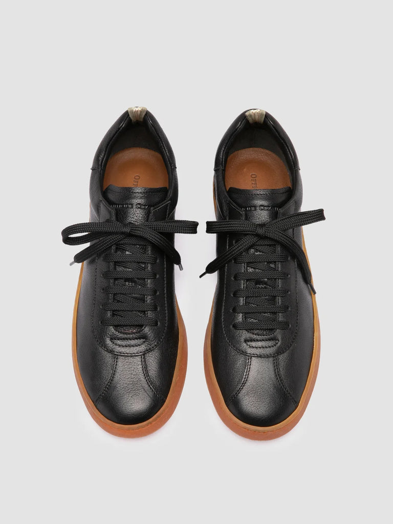 GINNASIO 001 - Sneaker in Pelle Nera