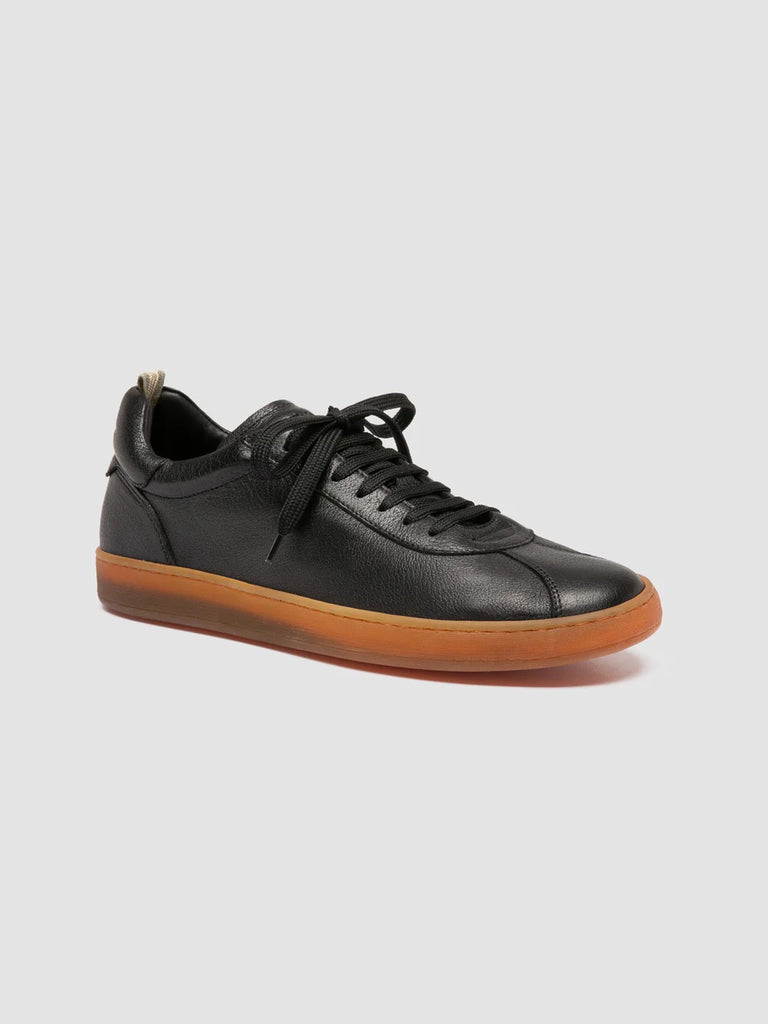 GINNASIO 001 - Sneaker in Pelle Nera