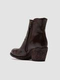 GODEAU 004 - Brown Leather Zipped Boots Women Officine Creative - 4