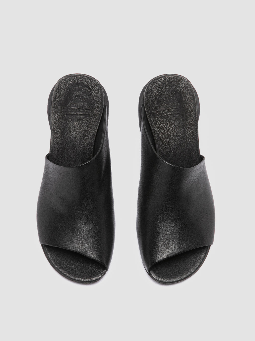 HADRY 008 - Slide in Pelle Nera