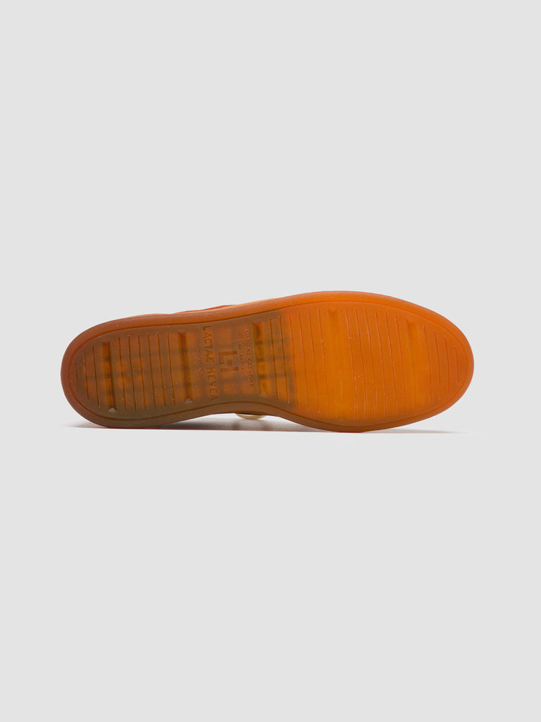 HALO 001 - Sneaker Basse in Camoscio e Pelle Rossa