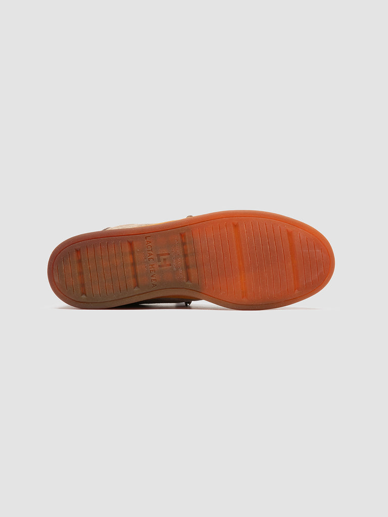 HALO 001 - Sneaker Basse in Pelle Scamosciata Grigia