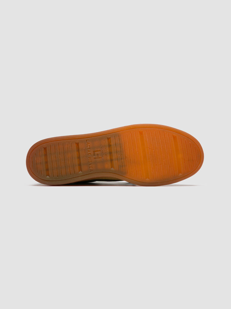 HALO 001 - Sneaker Basse in Pelle Scamosciata Marrone