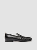 HARLEY 003 - Black Leather Loafers