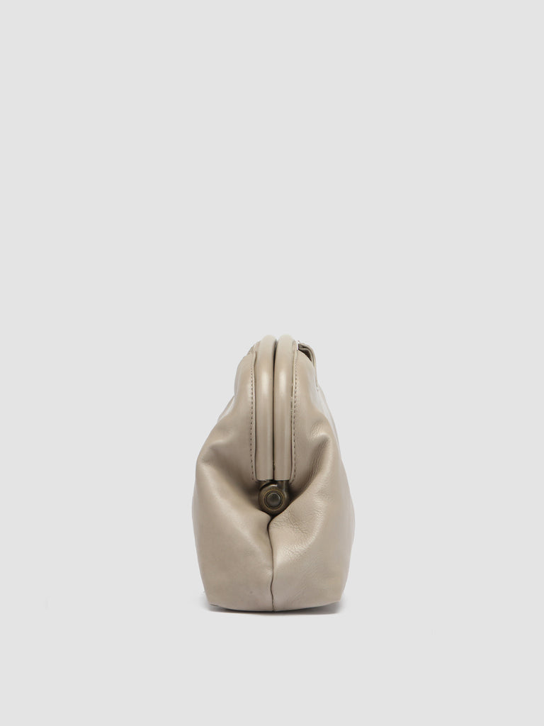 HELEN 02 - Clutch Bag in Pelle Tortora