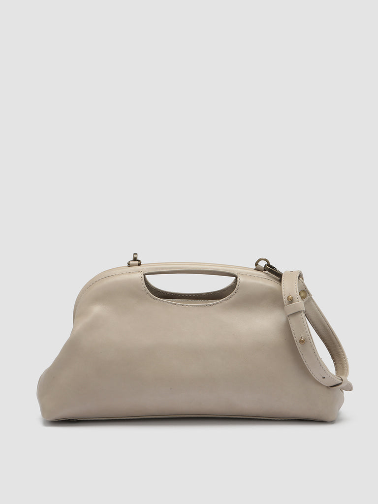 HELEN 02 - Clutch Bag in Pelle Tortora