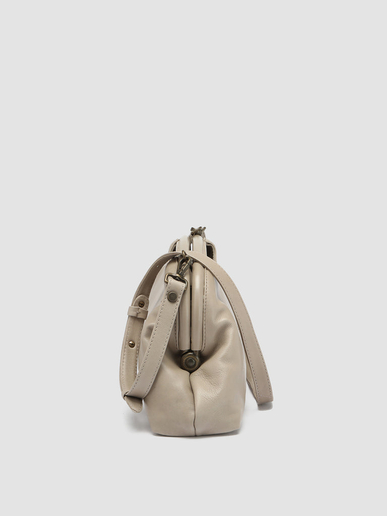 HELEN 02 - Clutch Bag in Pelle Tortora