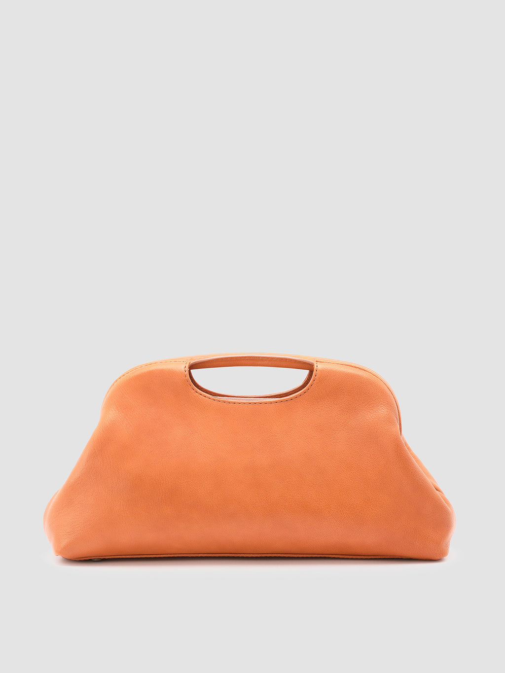 HELEN 02 - Clutch Bag In Pelle Arancione