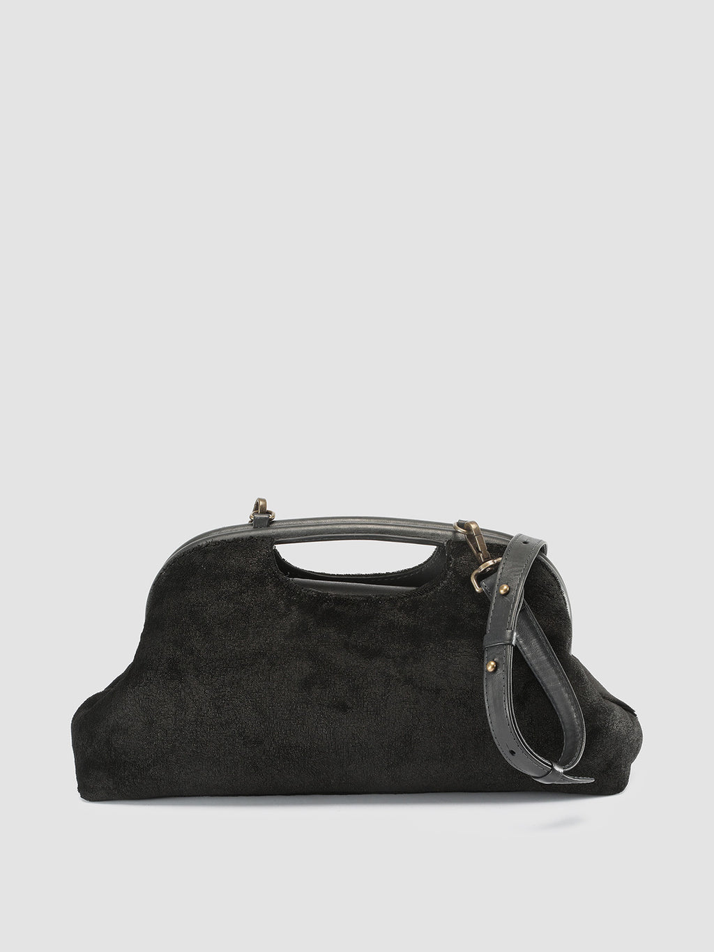 HELEN 02 - Clutch Bag in Pelle Nera