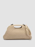 HELEN 08 - Clutch Bag in Pelle Avorio