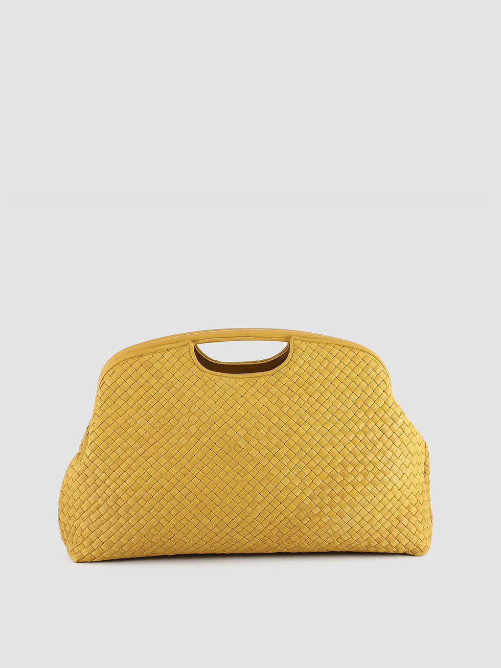 HELEN 09 - Clutch Bag in Pelle Gialla