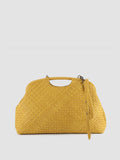 HELEN 09 - Clutch Bag in Pelle Gialla