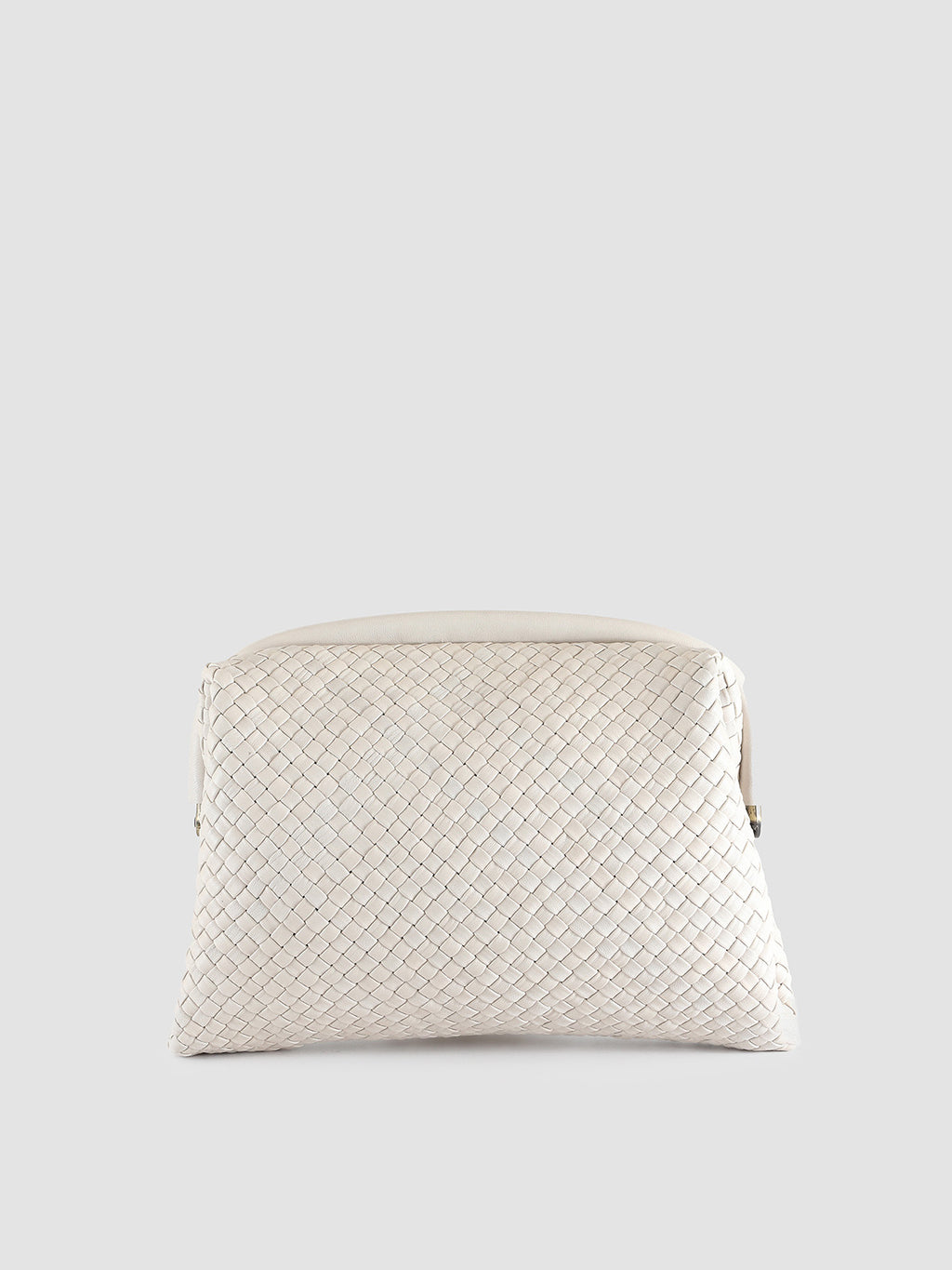 HELEN 11 Mignon - White Leather Clutch Bag