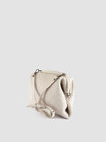 HELEN 11 Mignon - White Leather Clutch Bag