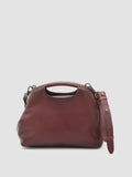 HELEN 15 - Clutch Bag in Pelle Bordeaux