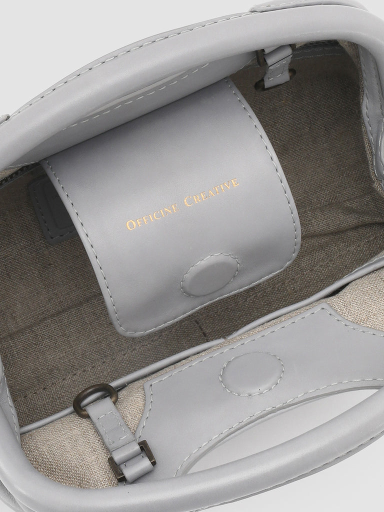 HELEN 15 - Clutch Bag in Pelle Grigia