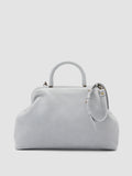 HELEN 16 - Grey Leather Handle Bag