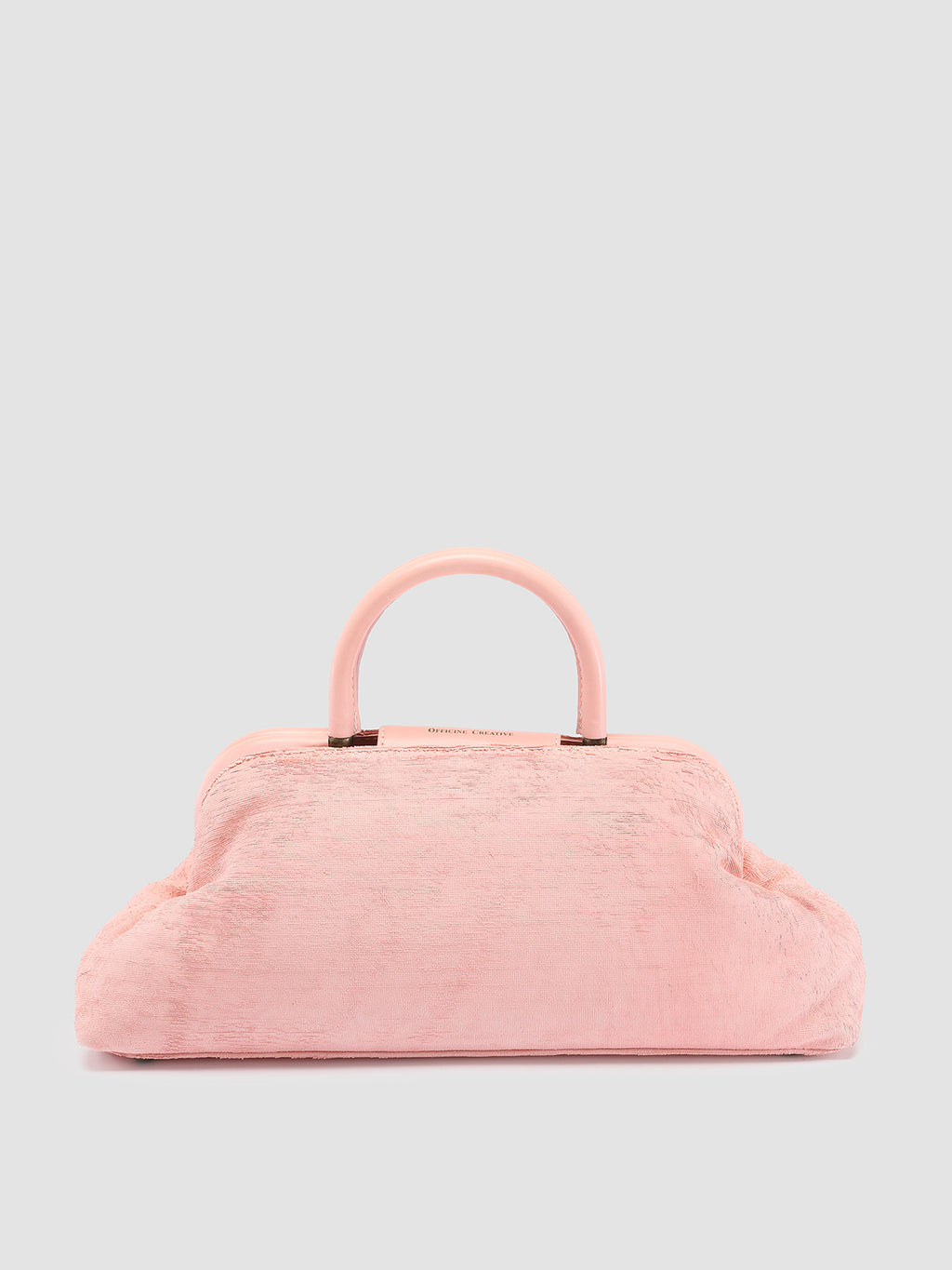 HELEN 19 - Borsa con Manico in Pelle Rosa