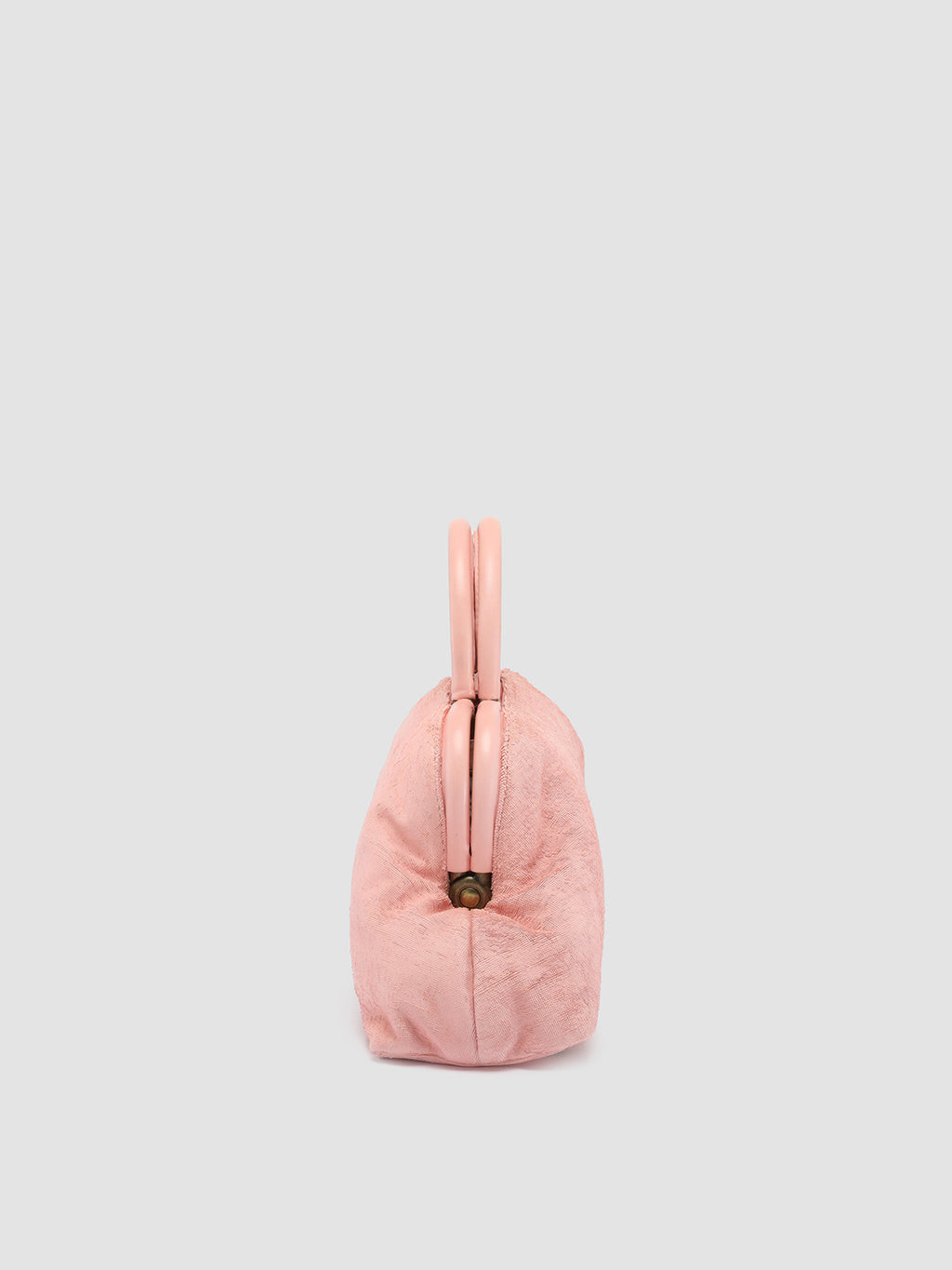 HELEN 19 - Borsa con Manico in Pelle Rosa