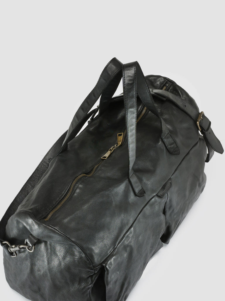 HELMET 043 - Black Leather Weekend Bag  Officine Creative - 2