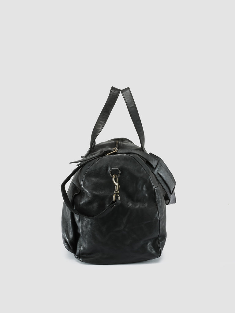HELMET 043 - Black Leather Weekend Bag  Officine Creative - 5