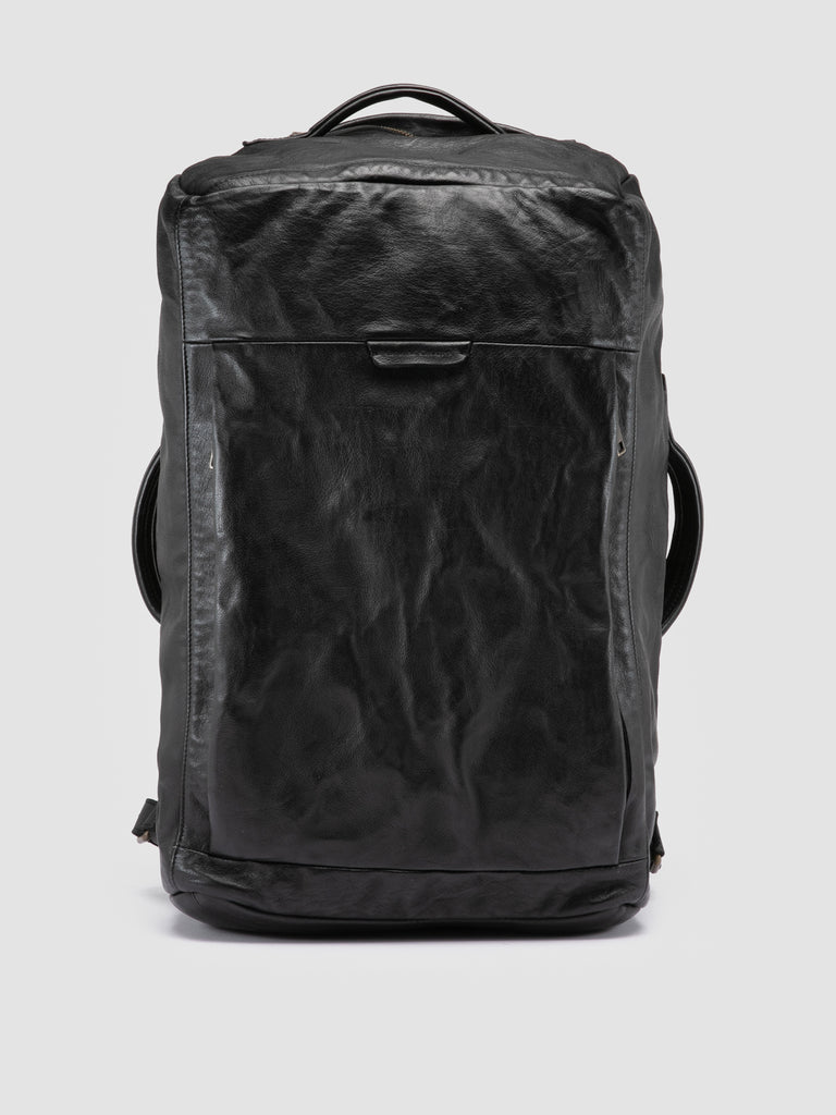 HELMET 052 - Zaino in Pelle Nera